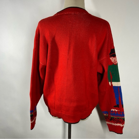 Vintage "Ugly" Christmas Sweater - Nutcracker - Picture 5 of 9